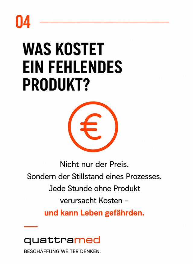 Was kostet ein fehlendes Produkt? Nicht nur der Preis, sondern der Stillstand eines Prozesses.